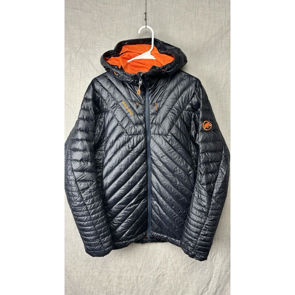 Mammut Eiger Extreme Eigerjoch Advanced IN Hooded Jacket Dark Navy Womens XL